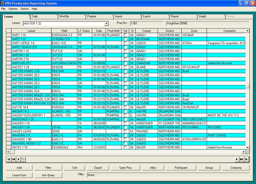 Lease Tab
